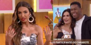 Patrícia Poeta expõe participante do BBB22 “Esteve com nossa amiga”