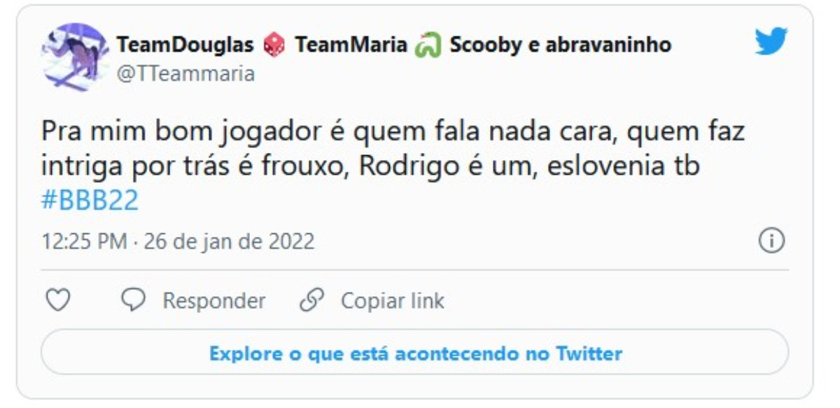 Eslovênia provocou debate na web (Foto: Reprodução / Twitter)