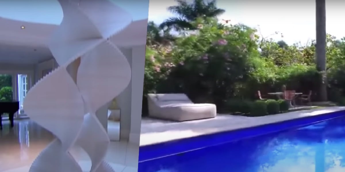 Piscina da casa de Eliana (Foto: Divulgação)