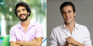Bruno Ferrari e Caio Blat quebram sigilo e resolvem assumir os parceiros (Foto: Reprodução)