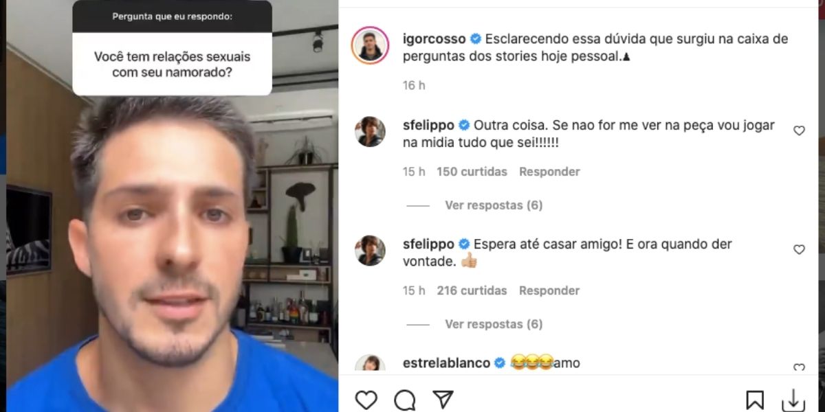 Igor Cosso, ator da Globo 