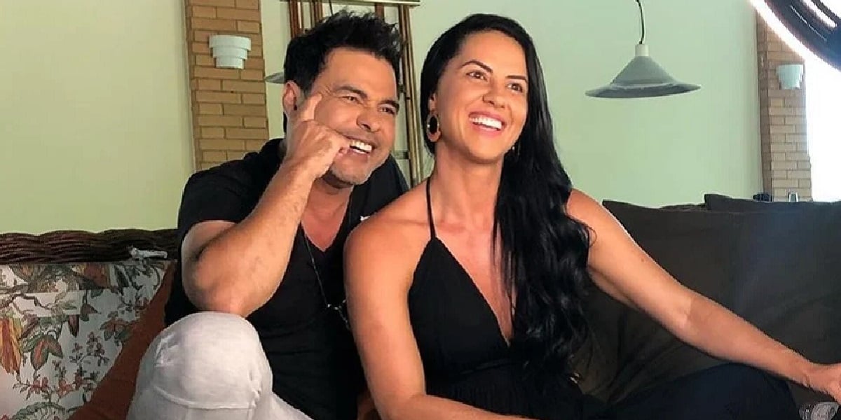 Graciele Lacerda ao lado de Zezé Di Camargo (Foto: Divulgação)