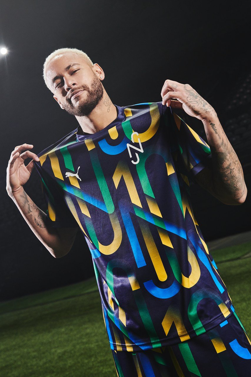 Neymar em campanha publicitária pela Puma
