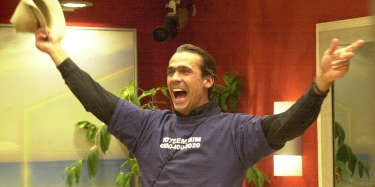 Rodrigo Cowboy foi o grande vencedor do BBB2 (Foto Reprodução/Globo)
