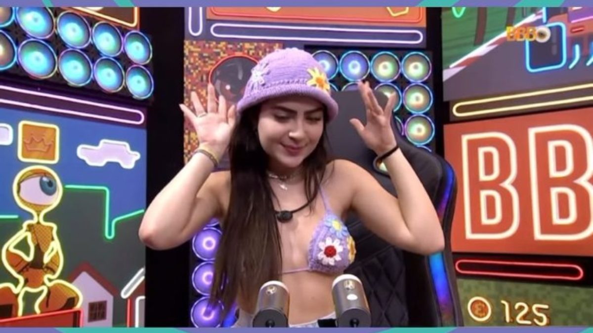BBB22: Jade Picon está animada para sua festa (Foto: Reprodução)