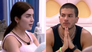 Jade Picon não se arrepende de indicação de Arthur Aguiar ao Paredão (Foto: Reprodução / Internet)