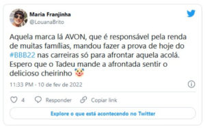 Web reagiu ao deboche de Tadeu para a equipe de Jade (Foto: Reprodução / Twitter) Web reagiu ao deboche de Tadeu para a equipe de Jade (Foto: Reprodução / Twitter)