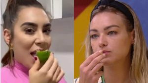 BBB22: Naiara Azevedo debocha de Bárbara (Foto: Reprodução)