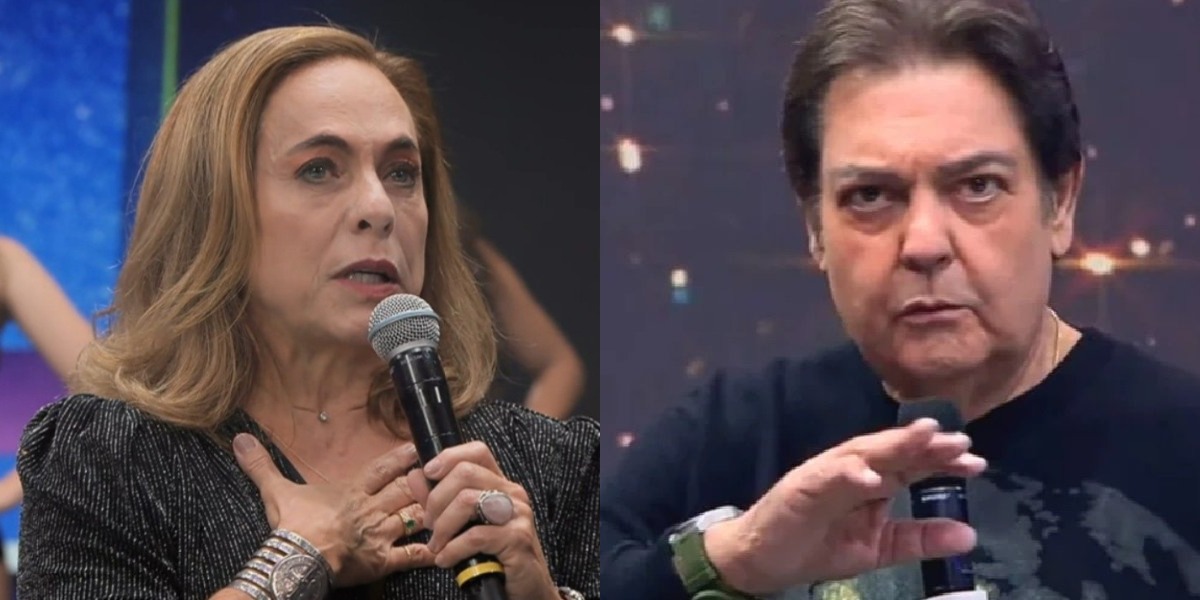 Cissa Guimarães e Faustão na Band - Foto: Reprodução