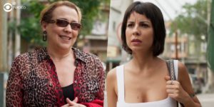 Elenice conta para Lara a verdade na novela Um Lugar ao Sol (Foto: Reprodução/Globo)