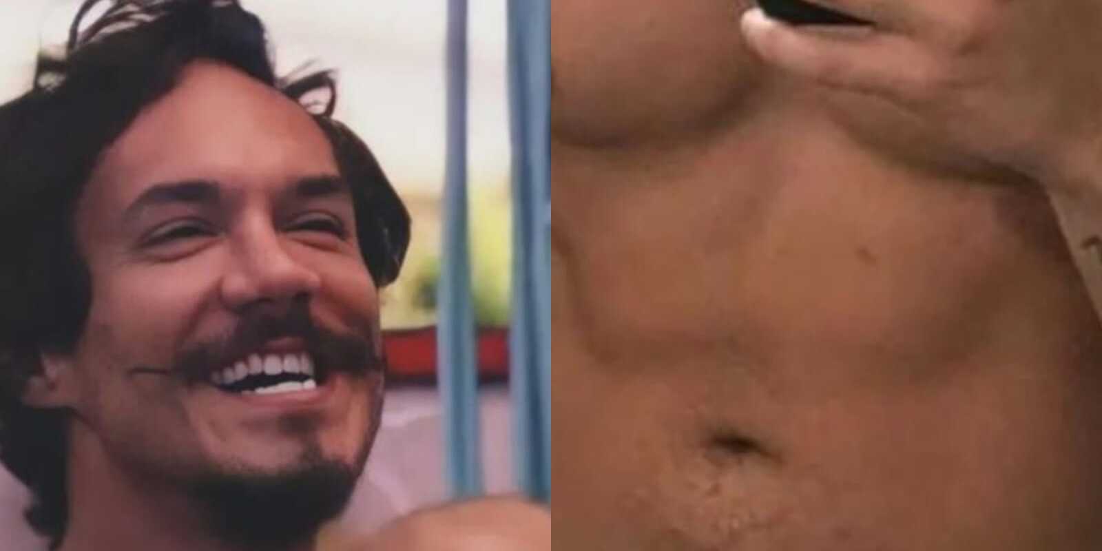 BBB22: Vaza nude de Eliezer (Foto: Reprodução/Montagem)