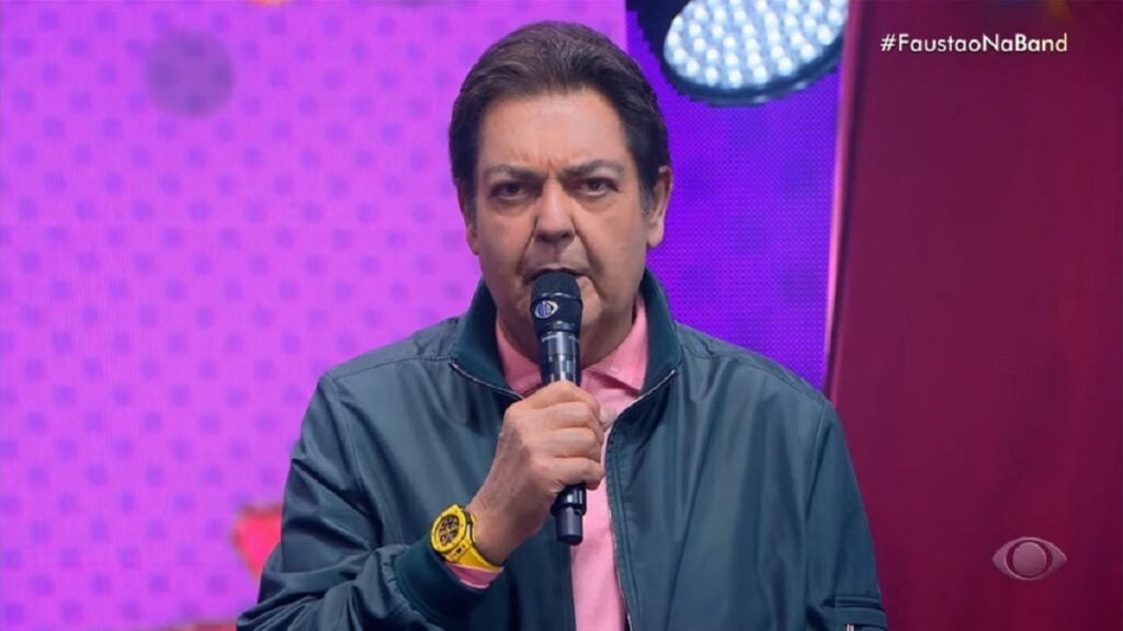 Faustão na Band reduziu os valores para os anunciantes- Foto: Reprodução