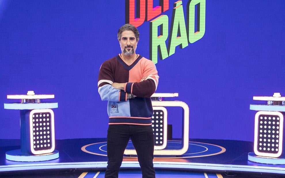 Marcos Mion comanda o novo Caldeirão (reprodução Globo) Marcos Mion comanda o novo Caldeirão (reprodução Globo)