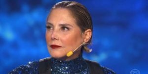Heloísa Périssé fez desabafo na Globo e caiu no choro (Foto: Reprodução)