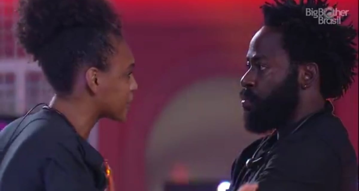 Jessilane argumenta com Douglas Silva no BBB22 (Reprodução/ Globoplay)