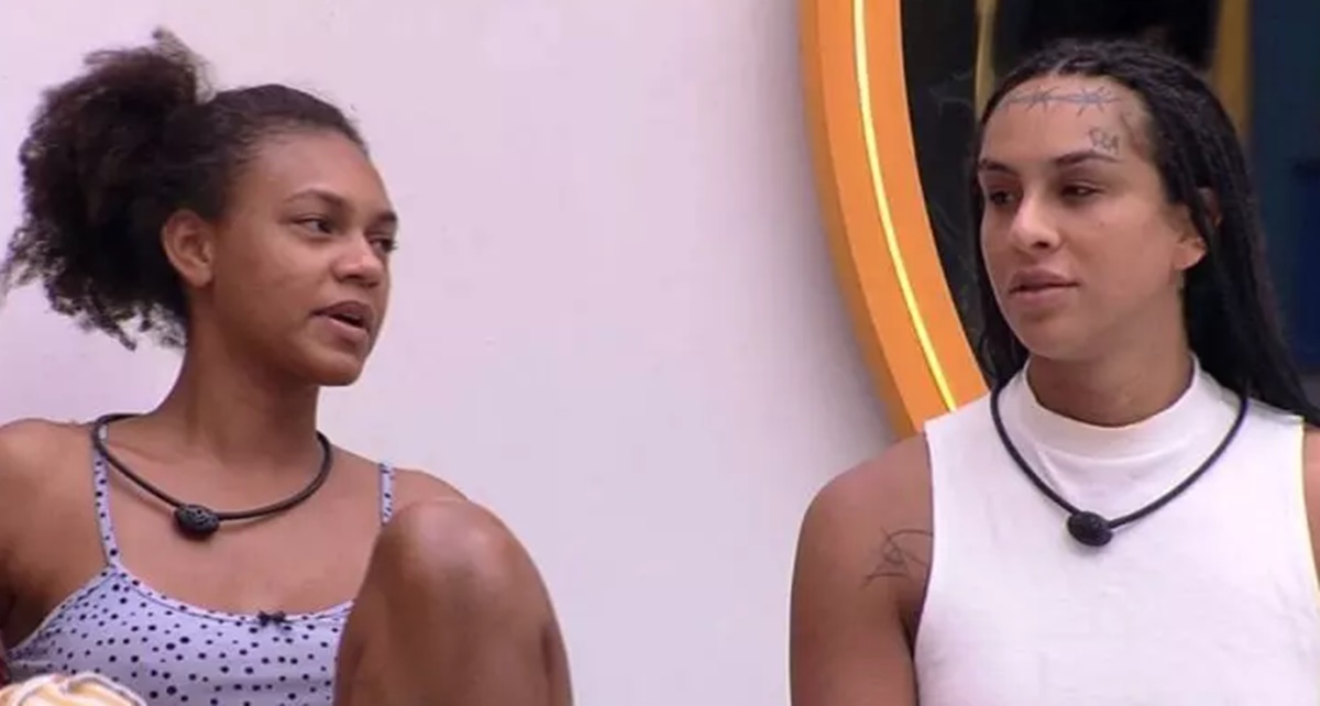 Jessilane e Linn Da Quebrada vão dar consolo à Natália e saem com patada (Reprodução/ TV Globo)