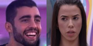 BBB22: Larissa e Scooby se entendem após confusão por causa de um limão (Foto: Reprodução/Montagem)