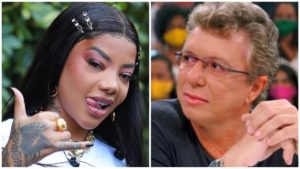 Ludmilla e Boninho estão se estranhando e não é de hoje (Montagem/ Reprodução)