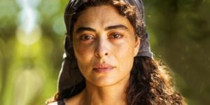 Maria Marruá é Juliana Paes na novela Pantanal (Foto: Divulgação/Globo/Montagem/Thais Teles)