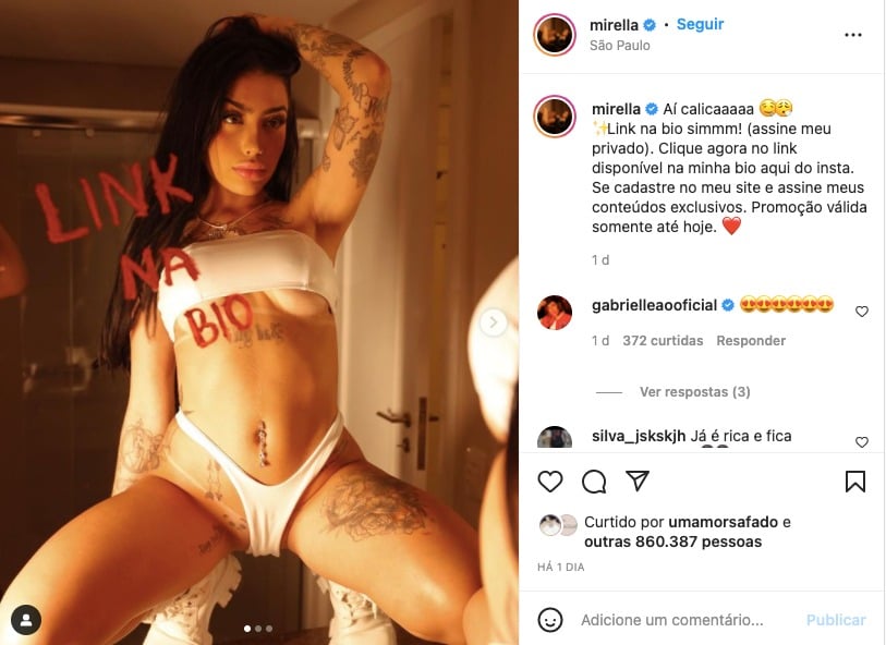 MC Mirella leva fãs à loucura - Reprodução