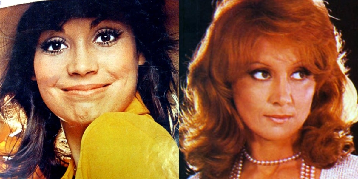 Regina Duarte em "Carinhoso"; Eva Wilma em "Mulheres de Areia" (Foto: Divulgação/TV Globo/Tupi)