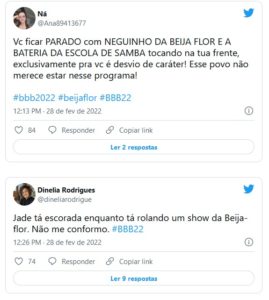 Internautas reagiram ao desânimo dos brothers do BBB22 com a festa de Carnaval (Foto: Reprodução / Globoplay)