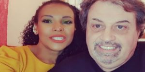Sol Vega e seu marido (Foto: reprodução)