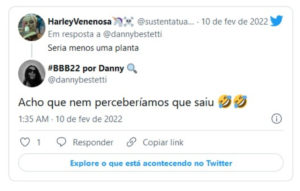 Web reagiu ao fato de Paulo André querer desistir do BBB22 (Foto: Reprodução / Twitter)