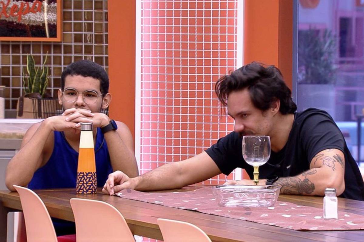 BBB22: Bárbara conversa com Eli e Vyni sobre Pedro Scooby (Foto: Reprodução)