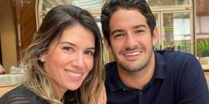 Alexandre Pato e Rebeca Abravanel (Foto: Reprodução)