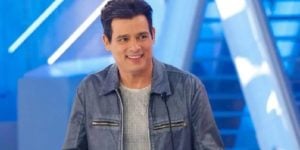 Celso Portiolli sob comando do 'Domingo Legal' no SBT (Foto: Divulgação)