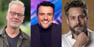 Luiz Fernando Guimarães, Rodrigo Lombardi e Alexandre Nero (Reprodução)