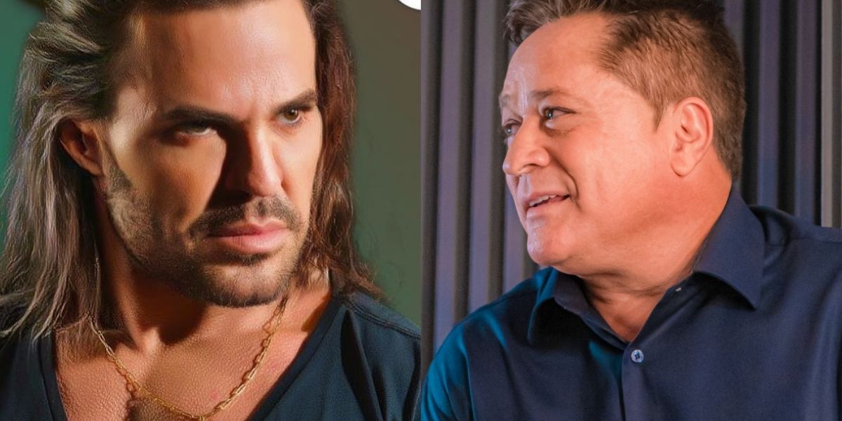 Eduardo Costa e Leonardo (Foto: Reprodução)