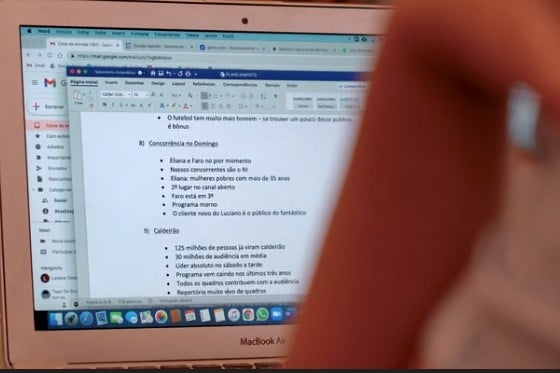 Documento da Globo alfineta Rodrigo Faro e Eliana