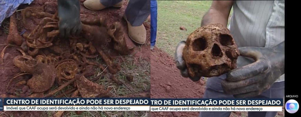 Globo reexibiu descoberta de restos mortais feitas por Caco Barcellos