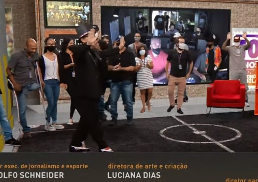 Neto encerrou os Donos da Bola sob aplausos