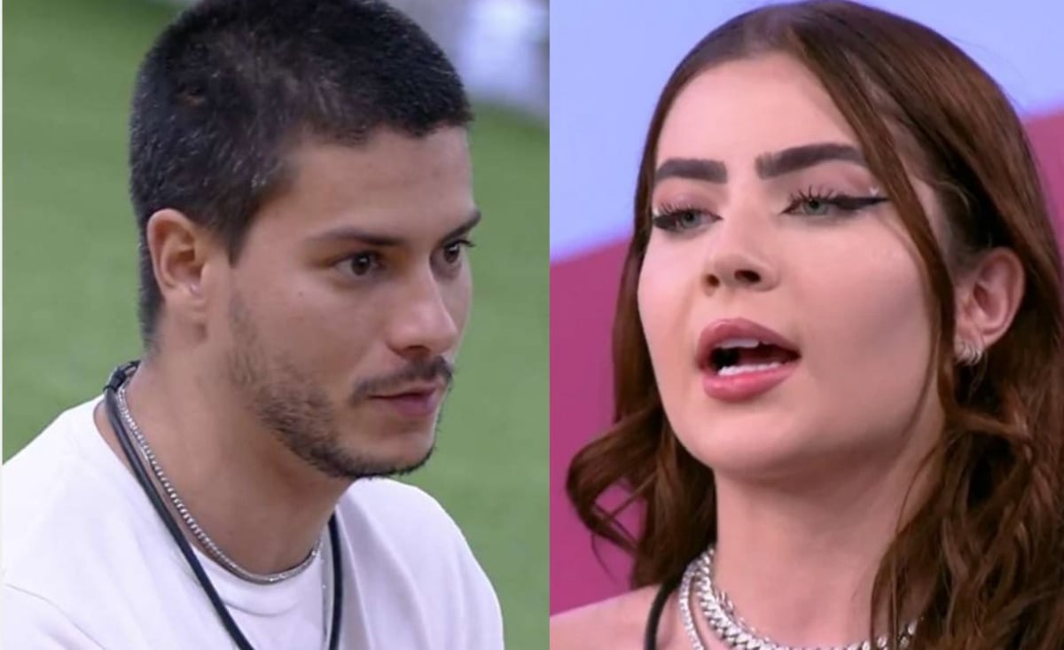 Arthur Aguiar e Jade Picon eram inimigos mortais no BBB22 (Foto: Reprodução/Montagem)