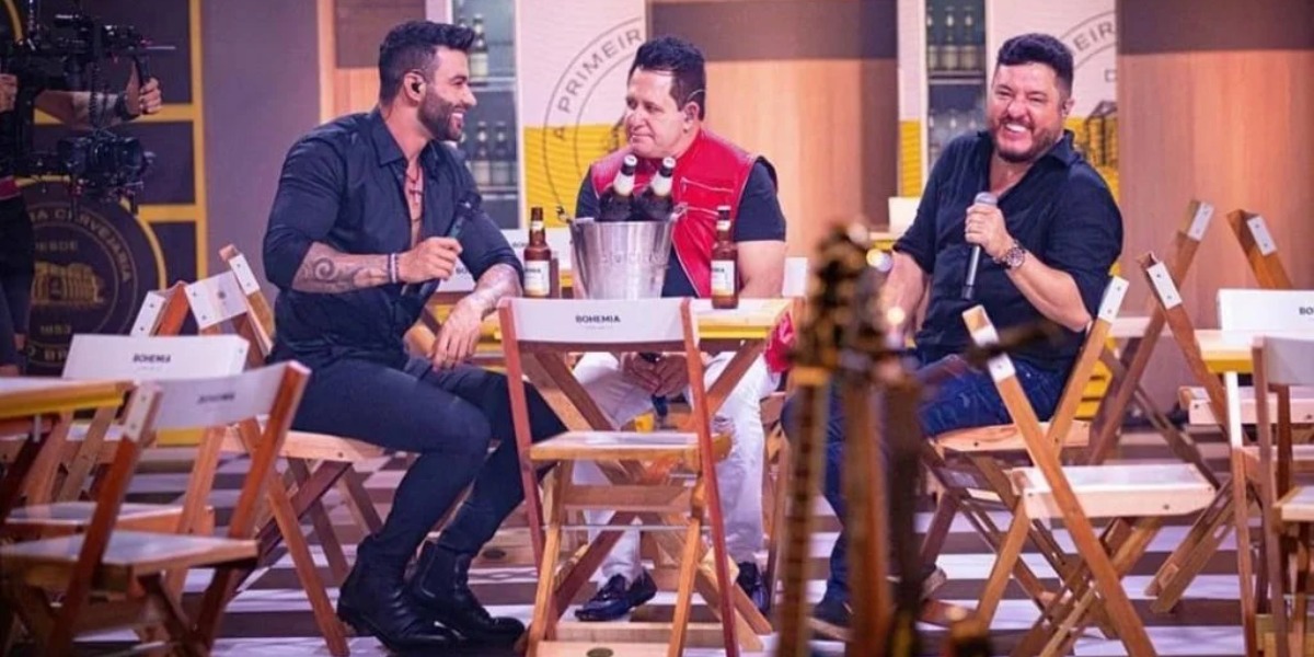 Bruno, Marrone e Gusttavo Lima - Foto: Reprodução