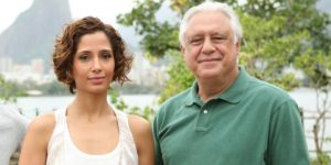 Camila Pitanga e Antônio Fagundes (Foto: Globo)