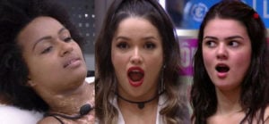 Natália na madrugada desta quarta-feira (30); modelo compara Eslovênia do BBB22 com Juliette (Foto: Reprodução / Globoplay)