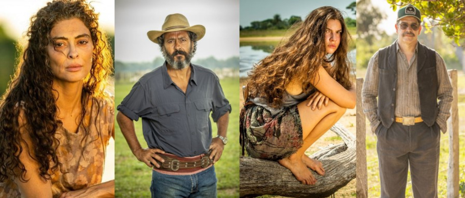 Elenco de 'Pantanal' é repleto de astros e estrelas (Foto: Reprodução / Globo / Montagem TV Foco)