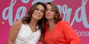 Adriana Araújo e Catia Fonseca no 