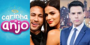 Carinha de Anjo, Bruna Marquezine, Neymar e Luiz Bacci (Foto: Reprodução)