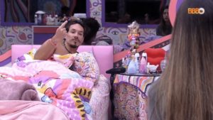 BBB22: Eliezer conversa com sisters sobre o próximo paredão (Foto: Reprodução / Globoplay) BBB22: Eliezer conversa com sisters sobre o próximo paredão (Foto: Reprodução / Globoplay)