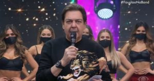 Faustão é um dos apresentadores mais bem pagos do Brasil e ostenta luxo (Reprodução/Band)