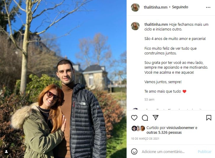 Filho de Fátima Bernardes e William Bonner com a namorada (Foto: Reprodução)