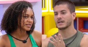 Jessilane pode se aliar a Arthur no BBB22 (Foto: Reprodução / Globoplay)