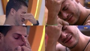 BBB22: Cansado, Arthur Aguiar cai no choro (Foto: Reprodução/Montagem)