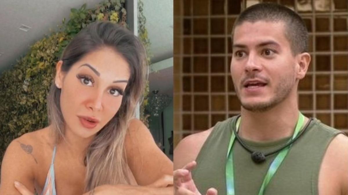 Maíra Cardi voltou a brincar com traições do marido (Foto: montagem) 