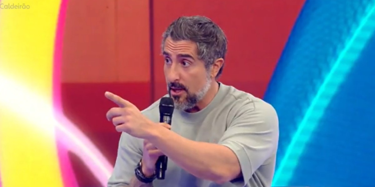 Marcos Mion no "Caldeirão"